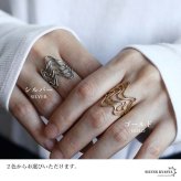 ステンレス ニュアンスリング ごつめ 不規則 多重ライン メタルリング オープンリング ワイドリング ゴールド シルバー 指輪 太め 大きめ 存在感 お洒落 幾何学 個性的 プチプラ ウェーブ レディース 女性 金属アレルギー対応