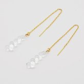 【HARIO】ハリオ ピアス イヤリング アクセサリーグロス HAW-G-003E HAW-G-002P ガラス ゴールド  女性 レディース おしゃれ 上品 ギフト プレゼント 母の日 カジュアル フォーマル 誕生日 ジュエリー 正規販売