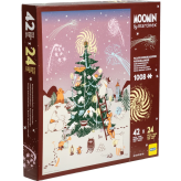 ムーミン パズル アドベントカレンダー 2026 MNX040029  送料無料 クリスマス MOOMIN 2026年 クリスマス プレゼント クリスマスツリー 1008ピース ギフト 北欧