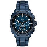 フォッシル FOSSIL 腕時計 メンズ MACHINE クロノグラフ ネイビー ステンレススチールウォッチ FS6167【2026 新作】