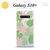 SC-04L SCV42 Galaxy S10+ スマホケース ソフトケース ティアレ B ピンク メンズ レディース nk-s10p-tp1492