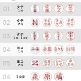 印鑑 はんこ オスカ oscca 回転式ネーム印 イラスト サイズ：10mm丸 キャップレス かわいいハンコ ネーム印 オーダー ゴム印 認印 オリジナルはんこ 個人印鑑 ネーム印鑑 ハンコ 会社 就職祝い 女性 男性 かわいい 名入れ 記念日 記帳