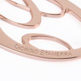 ジョルジオスタメッラ バックルのみ トップ式バックル Gロゴバックル レディース ブラス100% アルチェ用 幅3cm用 FBM GLB2 30 ピンクゴールド 送別会 誕生日 お中元 結婚祝い 結婚式 高級 父の日 母の日 ホワイトデー