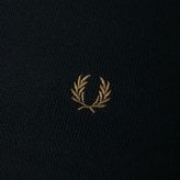フレッドペリー FRED PERRY Merino Wool Scarf メリノウール スカーフ マフラー c3319-u12 ユニセックス Black Dark Caramel マフラー