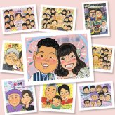 似顔絵 結婚式 ギフト プレゼント 手描き 名入れ 贈り物 結婚式 婚礼 結婚祝い ウェディング ウェルカムボード カップル 新婦 新郎 両親 下書き確認 名入れ 修正無料 宝物 似てる 実績多数 喜ばれる 一生もの ブライダル 思い出 ウェディング 引っ越し 初任給 メモリアルギフト カラフル 快気祝い ウェディングギフト 闘病中の方への励まし 感激 サプライズ