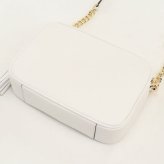 マイケルコース MICHAEL KORS ショルダーバッグ 32F7GGNM8L 085 JET SET 斜め掛け レザー ホワイト OPTIC WHITE
