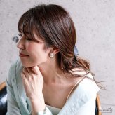 ステンレス オーバルピアス 18KGP レディース イヤリング 楕円 大ぶり ゴールドカラー パール調 レトロ 上品 エレガント 個性的 存在感 おしゃれ 耳飾り 女性 アクセサリー カジュアル フォーマル パーティー 両耳用 2点セット