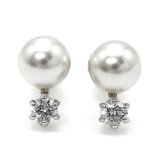 SWAROVSKI スワロフスキー ピアス 5694225 Matrix アクセサリー シルバー ホワイト