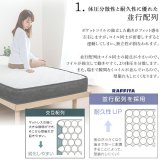 ポケットコイルマットレス ホームテイスト マットレス ポケットコイル 高品質 コンパクト 高密度コイル スリムシングル