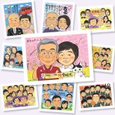 贈り物 金婚式 似顔絵 手描き プレゼント ギフト 名入れ 金婚式 記念日 結婚50周年 お祝い 結婚記念日 両親 夫婦 家族 お母さん お父さん 祖父母 名入れ 下書き確認 修正無料 かわいい 親孝行 宝物 サプライズ 感謝 長寿 50周年 思い出 喜寿祝い ウェディングギフト 引っ越し 快気祝い ブライダルギフト ホワイトデー キレイ 応援 披露宴 贈答品