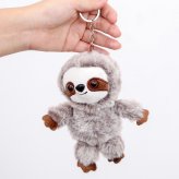 ナマケモノ ぬいぐるみ キーホルダー アニマル マスコット かわいい バッグチャーム ふわふわ 動物 飾り お出かけ 旅行 お土産 子供 プレゼント ギフト