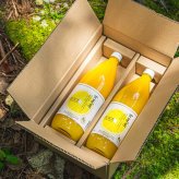 《大瓶》甘夏屋 甘夏果汁100%ジュース 1ℓ瓶 オレンジジュース ギフト プレゼント お中元 お歳暮 御祝  御礼 内祝い ご挨拶 結婚御祝 快気祝い【送料無料】