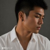イヤーカフ フェイクピアス メンズ ブラック 黒 中折れ フープ 金属アレルギー対応 ステンレス 片耳 1個 リング 輪っか 男性 アクセサリー かっこいい ノンホールピアス イヤリング 穴不要