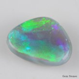 ブラックオパール 1.183ct ルース 裸石 宝石 イエロー グリーン レッド オレンジ ブラック オパール オーストラリア産  プレゼント 誕生石 10月 オリジナル ジュエリー コレクション