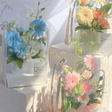 【new】 クリアバッグ付きミニアレンジメント 【 生花商品 】生花アレンジメント フラワーギフト アレンジメントフラワー アレンジメント