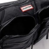 HUNTER ハンター マルチポケットバッグ ショルダーバッグ クロスボディバッグ メンズ レディース 黒 斜めがけ 肩掛け 耐水 通勤 旅行 HXRU0026262HB メッセンジャーバッグ ブラック ファスナー