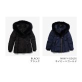 マッカージュ MACKAGE ADALI-BX HOODED DOWN COAT フーデッド ダウン コート ミドル丈 ダウンジャケット ファー レディース アウター