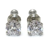 スワロフスキー swarovski ピアス Stilla ラウンドカット 5636712 スティラ スタッドピアス アクセサリー レディース シルバー 海外正規品