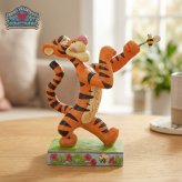 ティガー 蜂とのファイト 13cm くまのプーさん | ディズニー トラディションズ ジムショア グッズ フィギュア 人形 置物 彫刻 Jim Shore 正規輸入品