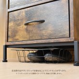 LOG ハンガー引出し2個付き LOLS0234 木製 ミニマルワードローブ コートハンガー チェスト付きコートハンガー ハンガーラック チェスト付きラック ワードローブ 木製天板 ひきだし付き 引き出し付き 玄関収納 コートスタンド 新生活