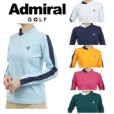 アドミラル ゴルフ レディース ストレッチロングスリーブ モックネックシャツ ADMIRAL GOLF ADLA456 秋冬モデル お誕生日祝い お祝い 記念品 30代 40代 50代 60代 母の日 お母さん 還暦祝い 敬老の日 彼女 人気プレゼント プレゼント