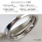 ステンレス ストーンリング ハーフ エタニティリング きらきら 2連 ゴールド シルバー ピンク 指輪 プチプラ 高見え ラグジュアリー レディース 女性 金属アレルギー対応