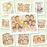 似顔絵 プレゼント 米寿 贈り物 名入れ ギフト 手描き 米寿 誕生日 長寿 88歳 長寿祝い 大人数 お父さん 両親 お母さん 家族 修正無料 下書き確認 名入れ 喜ばれる かわいい 一生もの 親孝行 思い出 長寿 88歳 バレンタインデー ハロウィン クリスマス カラフル 初任給 お祝い返し 贈答品 応援 百寿祝い 引っ越し イラスト 披露宴 傘寿祝い 白寿祝い