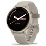 ガーミン GARMIN vivoactive 6 ヴィヴォアクティブ6 GPS スマートウォッチ ライフログ 腕時計 メンズ レディース 010-02985-36 French Gray/Paloma Cream Gold【2026 新作】