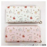 サンリオ マロンクリーム 財布 ラウンドファスナー 長財布 レディース キャラクター グッズ ピンク かわいい おしゃれ 大容量 カード収納 合皮 プレゼント ギフト サンリオ正規ライセンス品