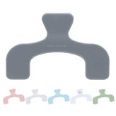 ウカンムリクリップ ぷち 全6色 サンスター文具 ミニ ブッククリップ メモクリップ 小さい クリップ 透明 くすみカラー 手帳 ノート 文庫本 レシピ 楽譜 勉強 事務用品 プチギフト メール便5個まで同梱可 ［サプライ］