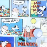 スヌーピー コミック ミニシールバインダーチャーム 文具 SNOOPY