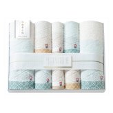 今治 和布小紋 タオル ギフトセット 3種 計8枚入 今治タオル 綿100％ タオルセット【北海道・沖縄県・離島 配送不可】
