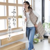 ダウンベスト ロング レディース 秋冬 ダウン ベスト ロング丈 ダウン80% ブランド Filomo ロングベスト ダウン 冬 フィローモ 軽い 暖かい インナーダウン 保温性 防寒 軽量 秋 冬 中綿 アウター ライトダウン ギフト プレゼント 5F (08000232r)