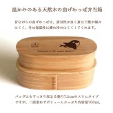 Fave オルカ スリム入子型 曲げわっぱ 弁当箱  天然木 二段 わっぱ 木製 スリム オリジナル しゃち 海 魚 動物 アニマル ホワイトデー