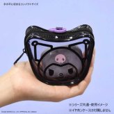 サンリオキャラクターズ ガジェットポーチ クロミ クリアポーチ 小物入れ 収納ケース 透明ポーチ カラビナ付き 推し活 グッズ キャラクター雑貨 持ち運び サンリオ正規ライセンス品
