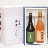 実りの秋の贈り物 感謝の贈り物ボックス 旨味が際立ち南部美人と国産ワインセット(おたる醸造 旅路orange 白ワイン やや辛口(北海道)720ml日本酒南部美人純米吟醸 (岩手県)720ml