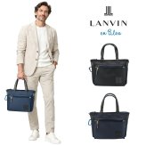 LANBINenBlue ランバンオンブルー ドライビングトート クレンズ トートバッグ トート 普段使い 使いやすい シンプル メンズ ギフト プレゼント ブラック 502511
