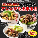 宮崎名物 鶏炭火焼 3袋 炭火焼き 鶏肉 惣菜 お酒のお供 おかず おつまみ ポスト投函便