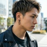 【在庫限り】イヤーカフ メンズ 金属アレルギー対応 ステンレス 三角形 フェイクピアス ノンホール ピアス穴不要 中折れ フープ 黒 シルバー 片耳 1個 男性 韓国 アクセサリー かっこいい イヤリング