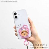サンリオ スマホリング マイメロディ 挟むだけ スマホアクセサリー 落下防止 リングホルダー ストラップホール 持ちやすい かわいい おしゃれ キャラクター グッズ 雑貨 サンリオ正規ライセンス品