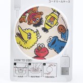 セサミストリート みんな コードリールケース スマホ用品