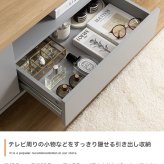 テレビ台 テレビボード ローボード TVボード ラック 棚 AVボード 55インチ 130cm 50型 32V グレー 40 引き出し収納 ロータイプ 大型 スリム 薄型 コンパクト 幅130 一人暮らし ワンルーム 新生活