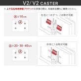 WALLインテリアテレビスタンド全タイプ対応 HDDホルダー ハードディスクホルダー 追加オプション 部品 パーツ スチール製 WALLオプション