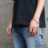 ステンレス ロープチェーンブレスレット 幅6mm シルバー メンズ ボリューム ツイスト 立体感 太め シンプル カジュアル ストリート モード きれいめ おしゃれ かっこいい アクセサリー 手元のポイント 金属アレルギー対応