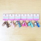 サンリオ シュガーバニーズ くろうさ マスコット付きキーホルダー Sanrio