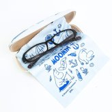 ムーミン メガネケース ブルー MOOMIN SUMMER