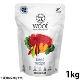 WOOF（ワフ） フリーズドライ ドッグフード ビーフ 1kg 犬 ごはん 無添加