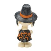 ジム ショア Jim Shore スヌーピー ウィズ パンプキンパイ ミニ 置物 フィギュア 人形 6018514 Peanuts インテリア ＜ハロウィン＞