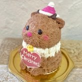 トナカイさんの立体ケーキ　(お届けは12/21まで ) クリスマス トナカイ サンタ 可愛い ケーキ 立体  子供 人気 プレゼント  パーティー 12月