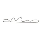 ferm LIVING ファームリビング タオルハンガー Curvature 壁掛けおしゃれ ウォールハンガー 真鍮 北欧 雑貨 インテリア キッチン バスルーム うねうね ホテルライク フェミニン